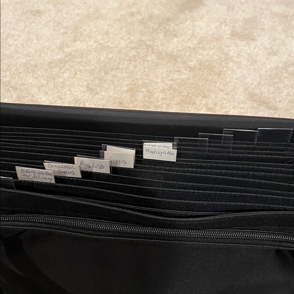 Creative Memories Black Expandable Tote Bag - Picture 5 of 8